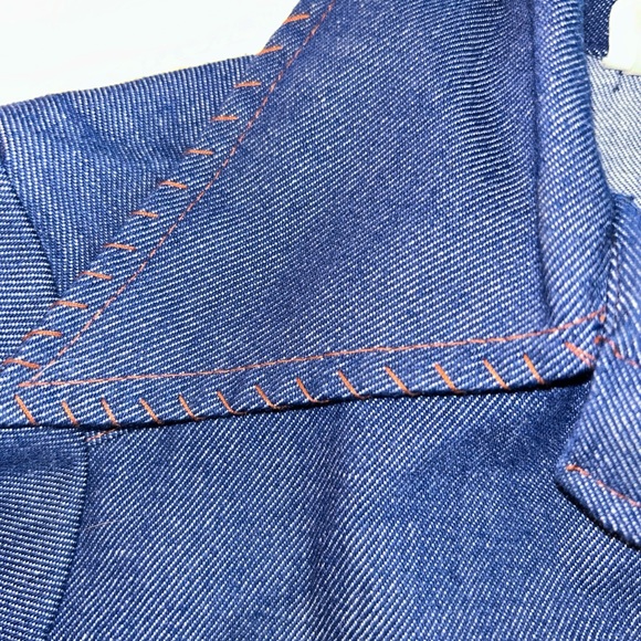 Tough skins Growing Girl Girls (Vintage) Jean Shirt /Jacket Size 7-EUC - Picture 4 of 9